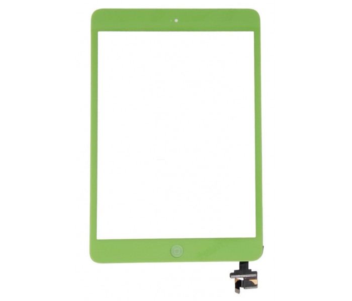 iPad Mini Touch Screen Digitizer with Home Button - Green